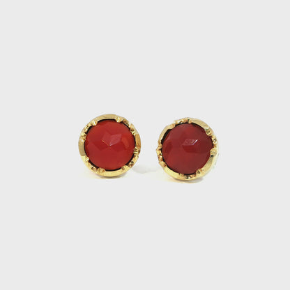 Esther | Vintage Carneool Studs