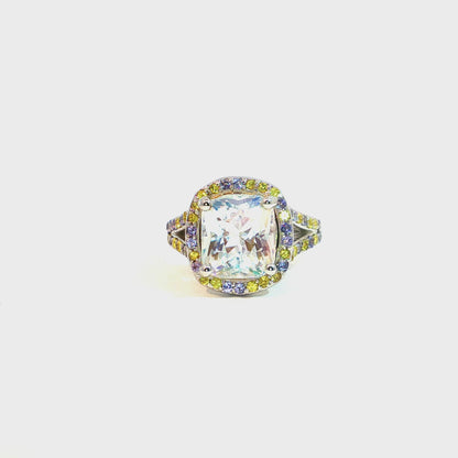 Leila | Statement ring met maansteen