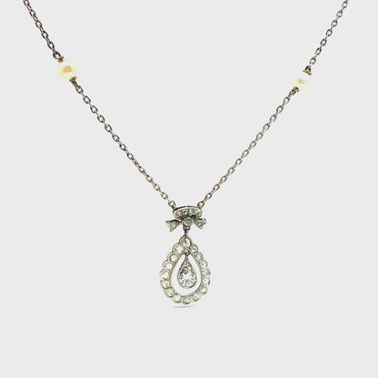 Hubertine | Vintage Belle Époque Ketting