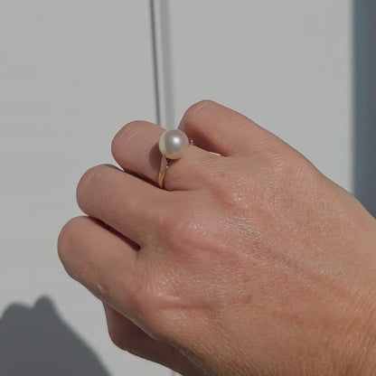 Alien| Vintage Smaragd Entourage-Ring
