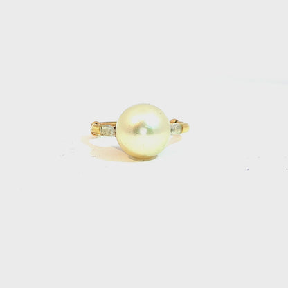 Alien| Vintage Smaragd Entourage-Ring