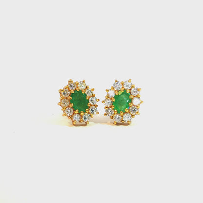 Margo | Vintage Oorstekers