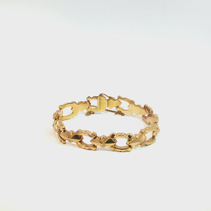 Rosella | Vintage Gouden Armband