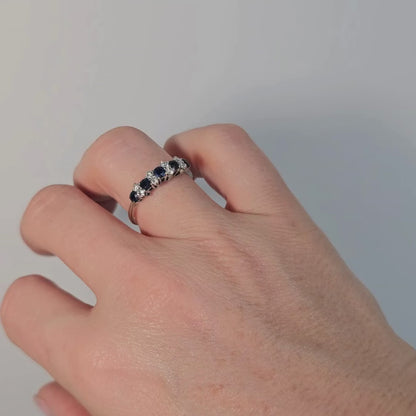 Éveline | Vintage Half Eternity Ring