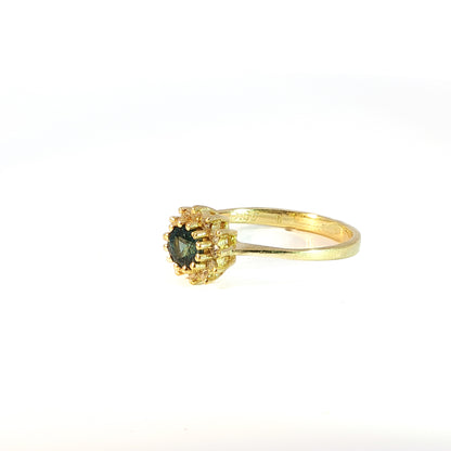 Annelies | Vintage Halo ring